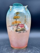 Vaso paesaggi ceramica Sesto Fiorentino - Conti E.