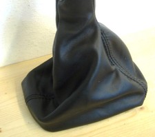 MERCEDES CLASSE E W210 1995-2001 CUFFIA LEVA CAMBIO PELLE NERA