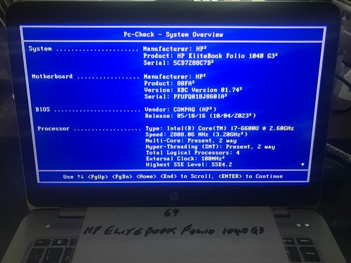 Elitebook folio 1040 - hp,