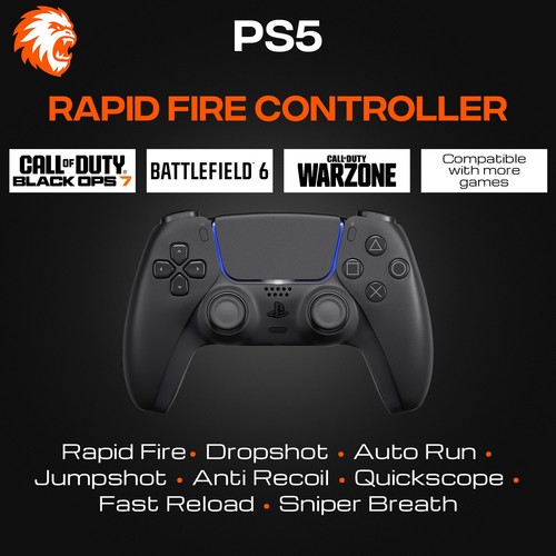 Controller ps5 rapid - controller,