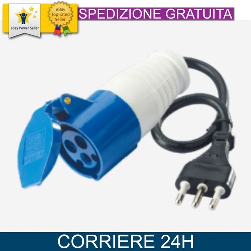 Spina presa industriale 16a - ,
