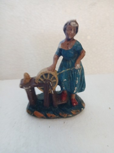 Personaggio presepe vintage - presepe,