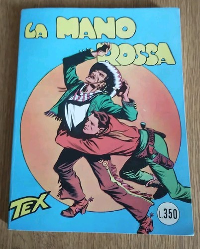 Tex mano rossa - la,