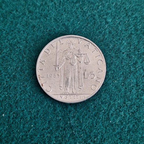 Vaticano 1953 lire iustitia - vaticano,