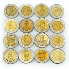 Thailandia 10 baht set di 63