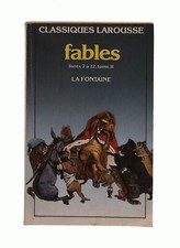 EBOND Fables Livres 7 a 12 Tome 2 La Fontaine in lingua francese Libro LI042285