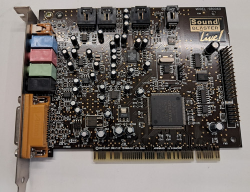 Creative sound blaster live - blaster,