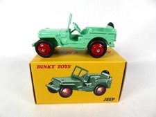 Jeep willys verte fluo dinky - jeep, fluo-