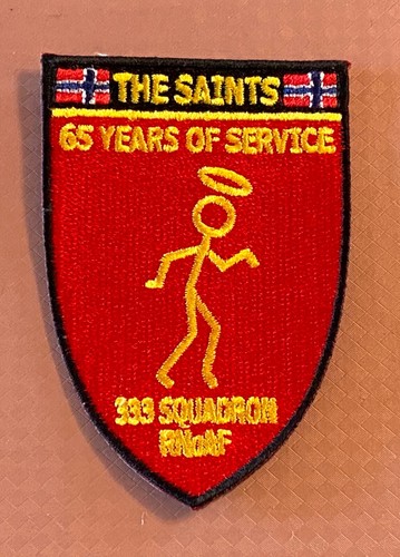 Norway air force patch 333 - force,