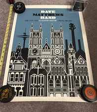 Poster Dave Matthews Band Dmb 2009 Londra O2 190/400 formato 18x24 leggi bene
