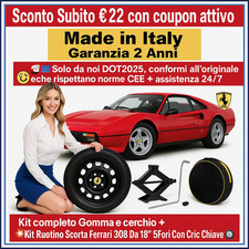 💥Kit Ruotino Scorta Ferrari
