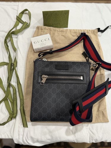 Borsa tracolla gucci gg - a,