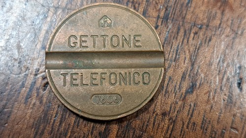 Gettone telefonico cmm - gettone,