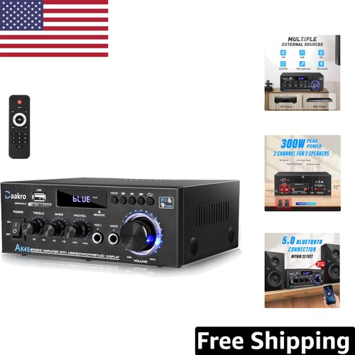 Amplificatore stereo compatto - amplificatore,