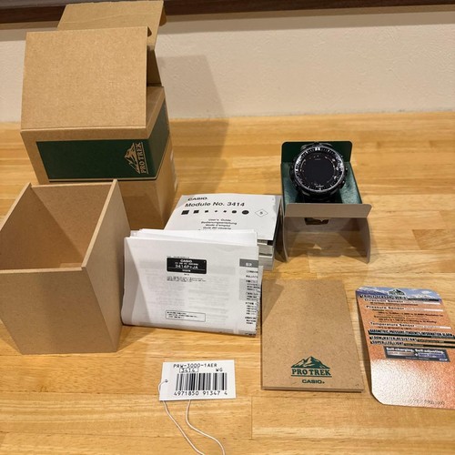Casio pro trek - casio, 3414