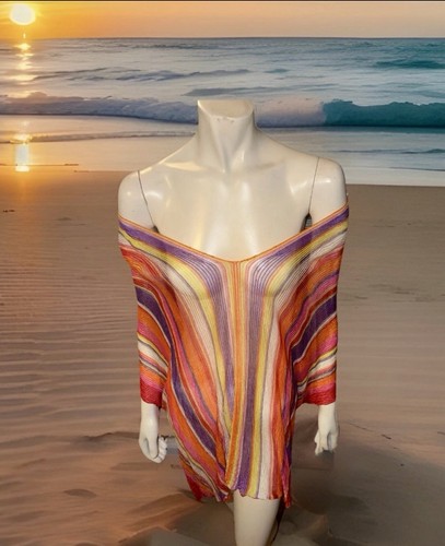 Poncho abito copricaftano