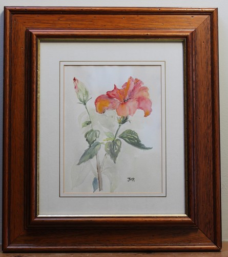 Quadro acquerello fiori