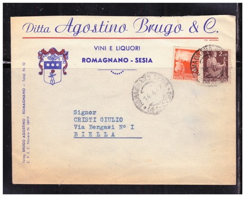 Busta commerciale romagnano - busta,