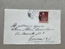 A) Frontespizio di busta Colonie Rodi Egeo Grecia 29.1.26