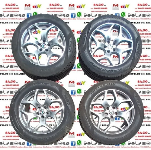 Cerchi lega 20 alfa - lega, da