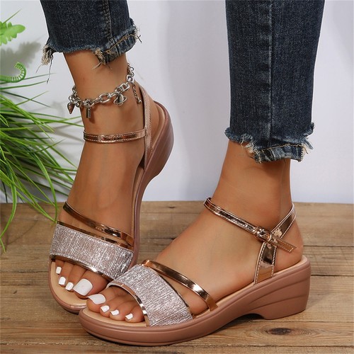 Sandali donna plateau - , zeppa