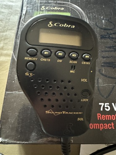 Cobra 75wxst remote radio - remote, cb