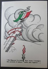 RADUNO LEGIONE TAGLIAMENTO Reduci Russia cartolina non viaggiata Asiago