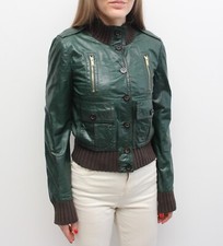 Bomber giacca pelle donna