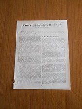 1952 USURA ONDULATORIA DELLE ROTAIE FERROVIE TECNICA BINARI TRENI EPOCA 