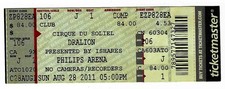 Biglietto raro Cirque du
