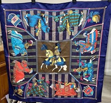 Hermes Carre 90 Silk Scarf