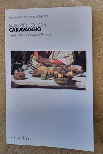 Longhi roberto caravaggio - roberto.,
