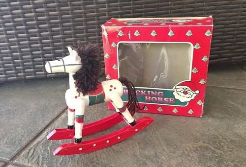 Cavallo dondolo vintage - a,