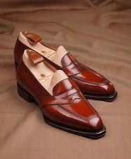 Handmade brown Slip Ons Dress