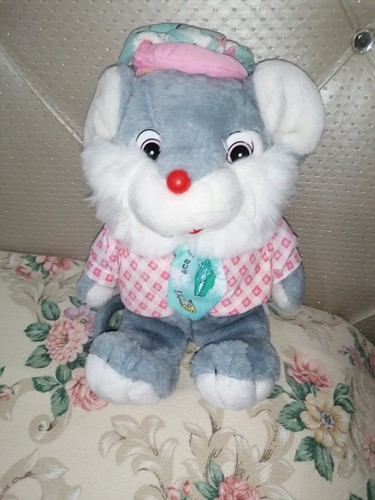 Peluche topo con cravatta - peluche,