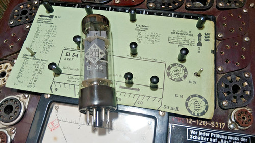 El34 telefunken tube - tube, oo