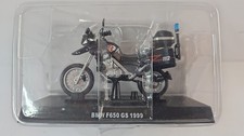 Moto BMW F650 GS 1999 Carabinieri De Agostini scala 1:43 pressofuso (D35)