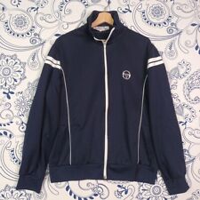 RARISSIMA MC ENROE SERGIO TACCHINI BLUE TRACKTOP MADE IN ITALY TENNIS SPORTSWEAR