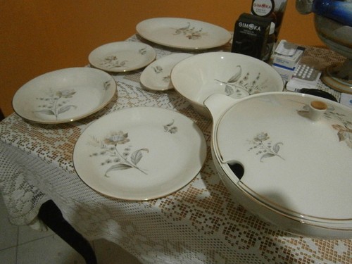 Vintage servizio tavola piatti - servizio,