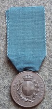 REGNO VITTORIO EMANUELE III° CASA SAVOIA MEDAGLIA LEGA ZAMA AL VALORE MILITARE