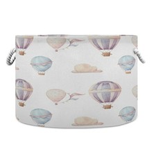 Cotton Rope Basket Watercolor