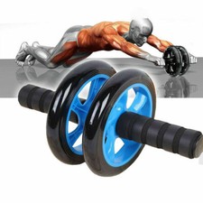 Rullo Trainer addominali per allenamento da casa addominali fitness Attrezzo Blu