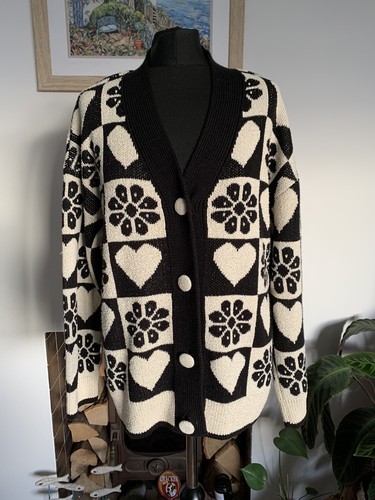 Cardigan zara oversize ecrù - cardigan,