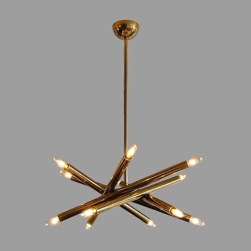 Lampadario sputnik italiano - lampadario,
