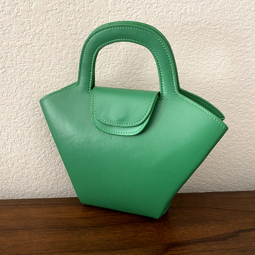 Vera pelle borsa - pelle, mini