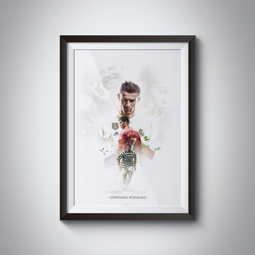 Poster cristiano ronaldo - poster,
