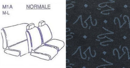Set fodere coprisedili - set,