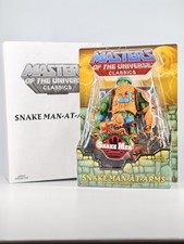 SNAKE MAN-AT-ARMS + COMIC MISB