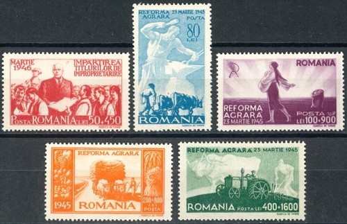 Romania 1946 riforma agraria - agraria,