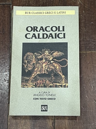 Oracoli caldaici cura - oracoli,
